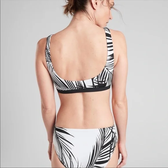 Athleta Adriata Retro palm bikini top Only medium - Picture 2 of 7